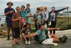Trail group photo with Ralph